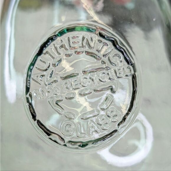 Authentic 100% Recycled Green Glass (See My Other Teal Green Blue Glass) - Picture 3 of 7